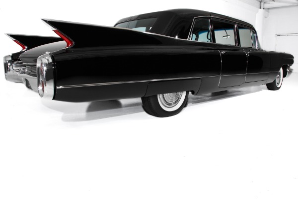 Used 1960 Cadillac Fleetwood Sinister Black Limo for sale $44,900 at AAN Dealer Demo Site in Gurnee IL 60031 1